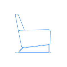 Furniture Recliner Flight Recliner Silhouette Svg Vector, Free Vectors File